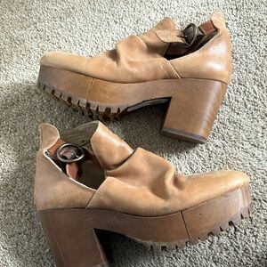 Free People heeled clog